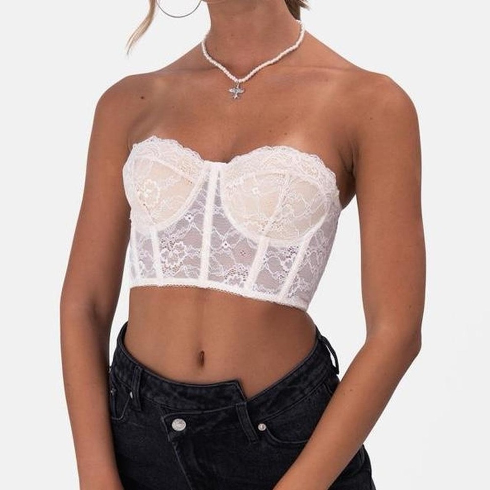 ADIKA Midnight Strapless Top